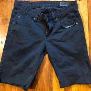 Matix black denim shorts (2/$19)